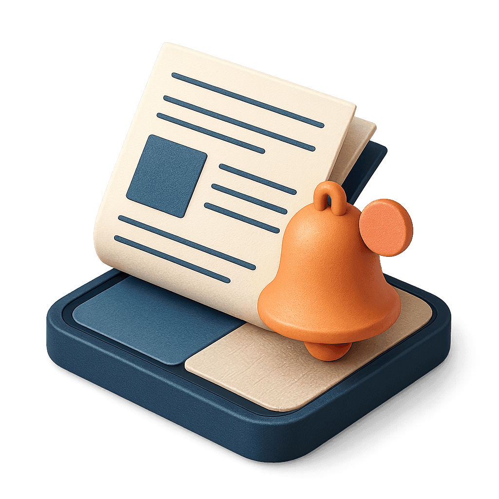 Daily and weekly smart notifications