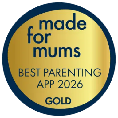 Gold Winner - Best Parenting App, MadeForMums Tech Awards 2026