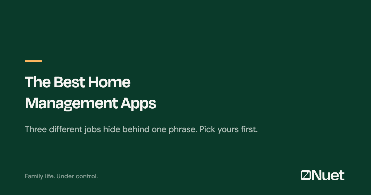 The Best Home Management Apps in 2026