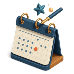 AI magic organizing family calendar